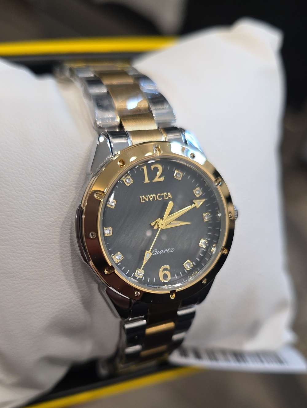 845.  Invicta Celestial Women's Watch - 29mm, Gold, Steel (69347)